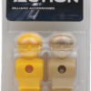Foosball Men Brown & Yellow - Blister Pack of 2 Foosball Men Brown & Yellow - Blister Pack of 2